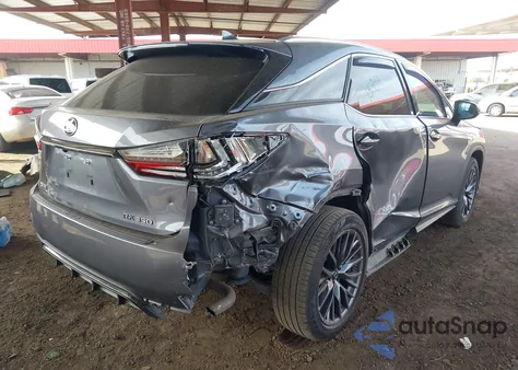 2022 Lexus Rx 350 F Sport Handling из США, поврежденный, VIN 2T2YZMDA1NC315790